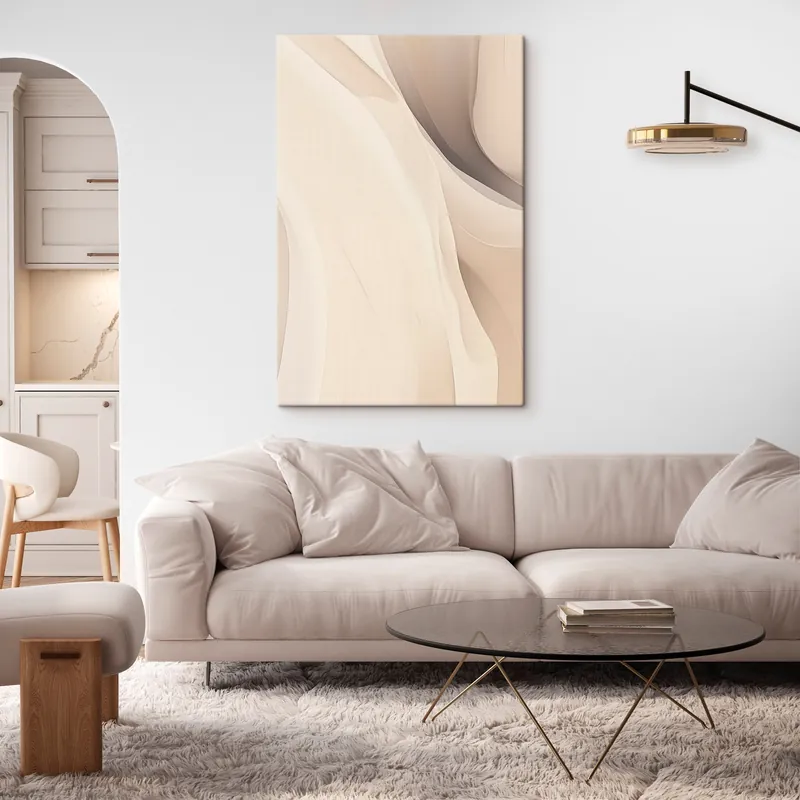 Pictură pe pânză Linii abstracte Nr s45629 Ofertă specială