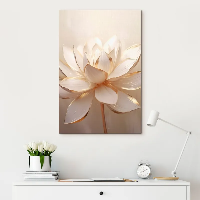 Reduceri Pictură pe pânză Lotus Nr s45631