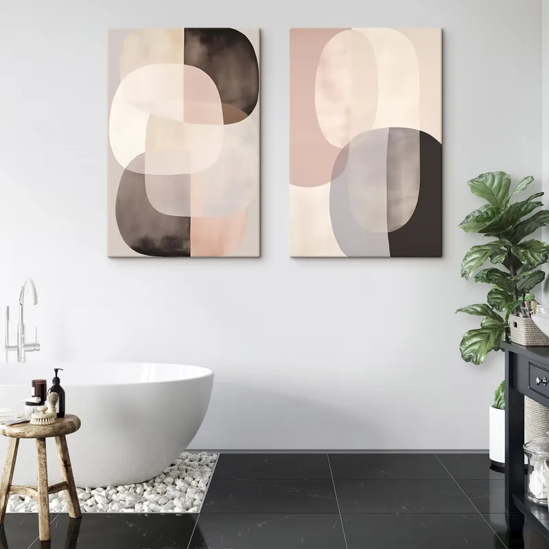 Pictură pe pânză Forme abstracte Nr m00683 Cel mai bun preț
