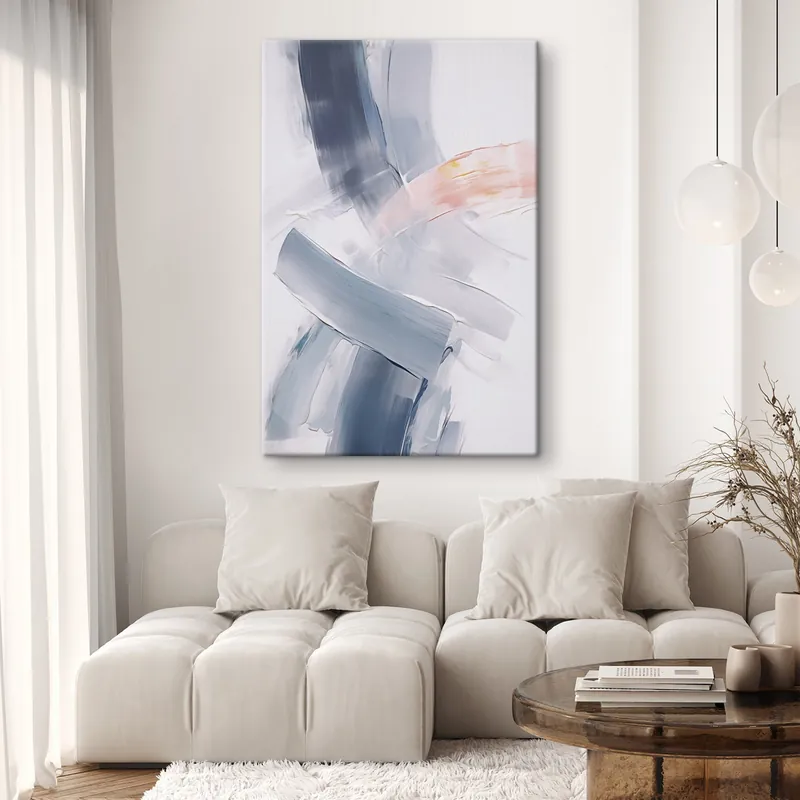 Pictură pe pânză Abstracție imitație de lovituri de pensulă Nr s45679 Promoție
