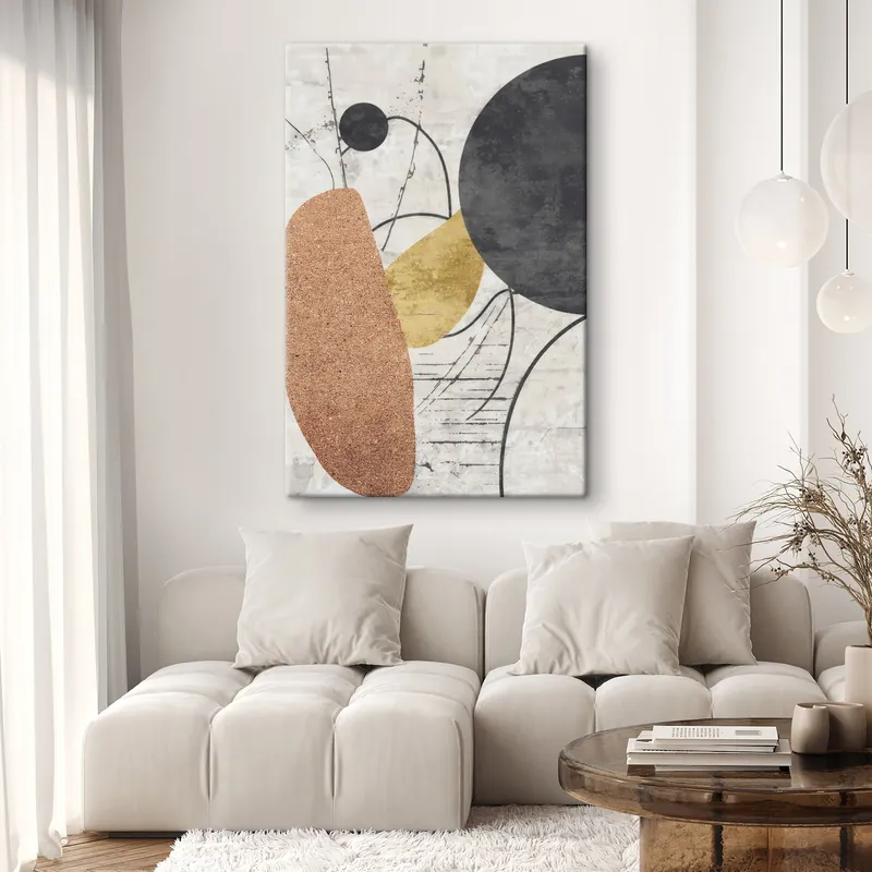 Pictură pe pânză Abstract contemporan Nr s45751 Cumpărături sigure