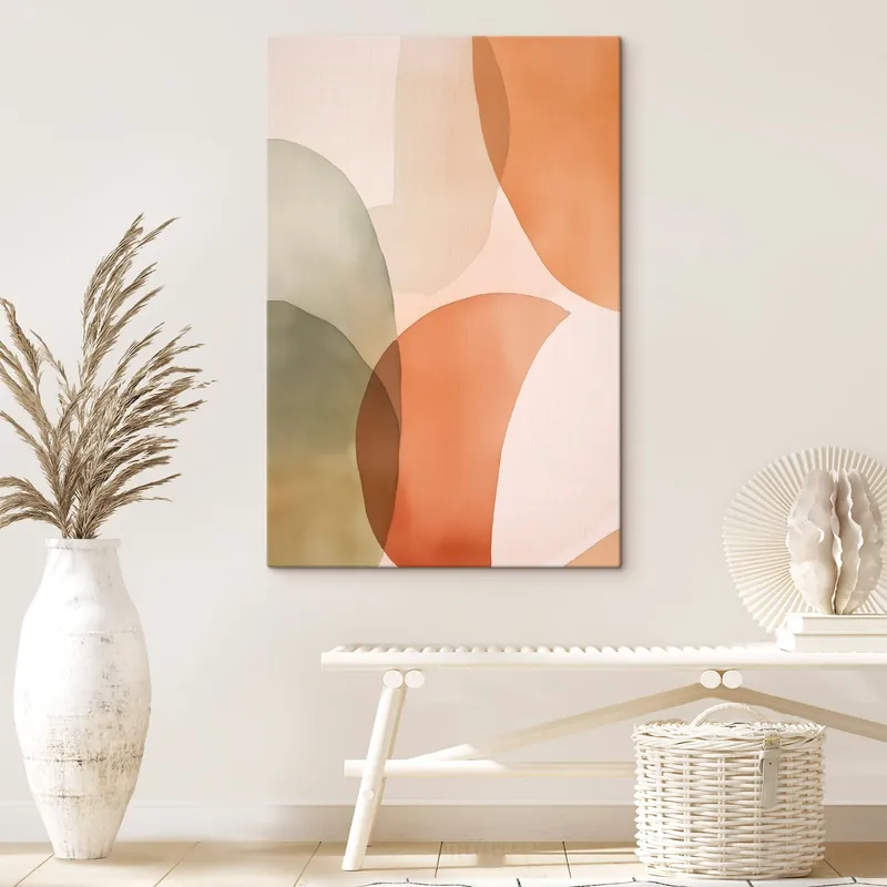 Livrare expres Pictură pe pânză Cercuri abstracte Nr s45790