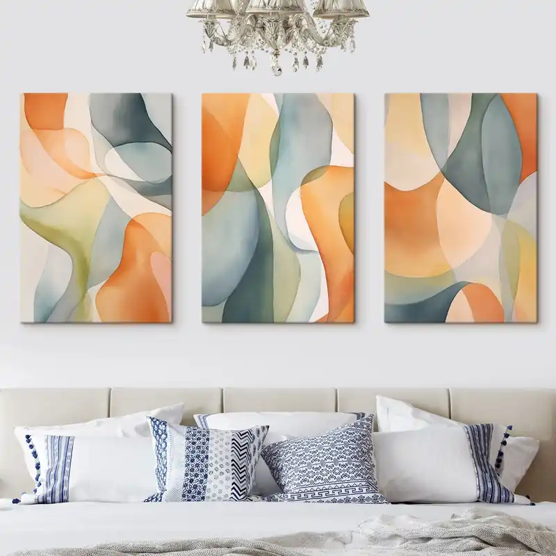 Lichidare de stoc Pictură pe pânză Forme abstracte Nr m00729