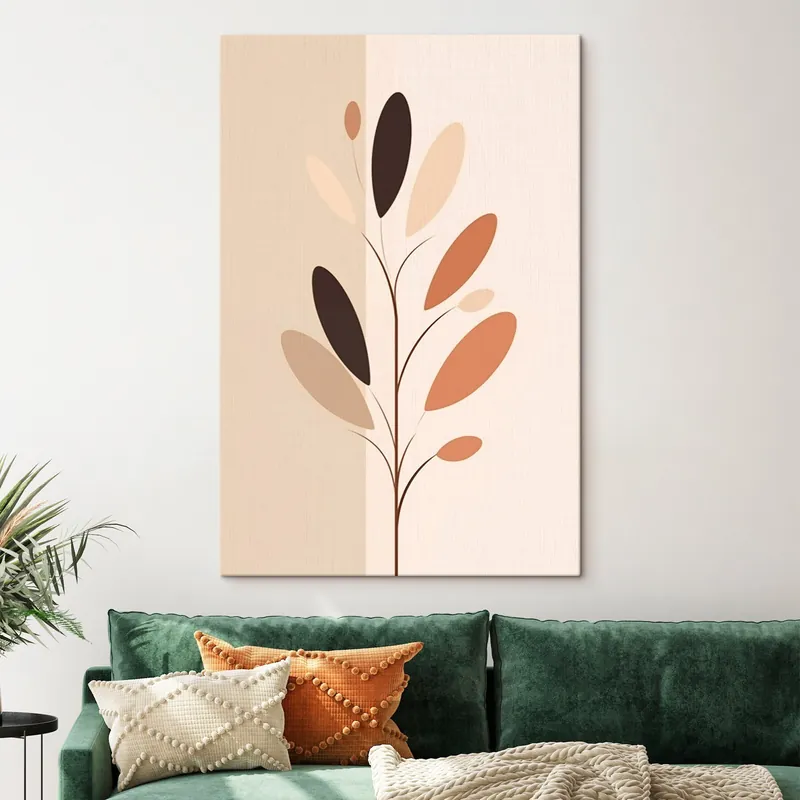 Plată sigură Pictură pe pânză Ramură abstractă Nr s45835