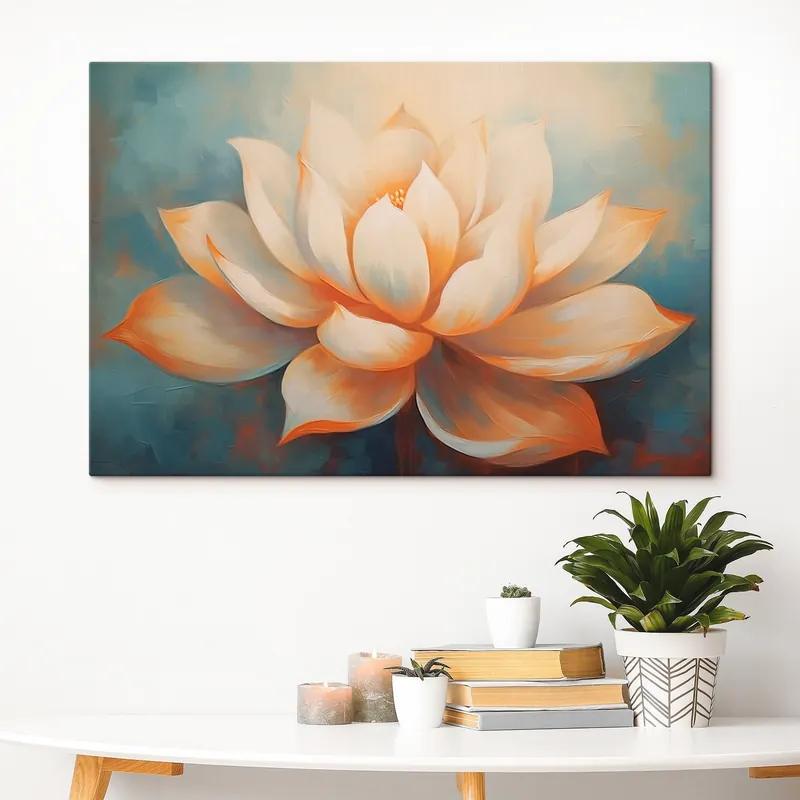 Pictură pe pânză Lotus Nr s45837 Retur ușor