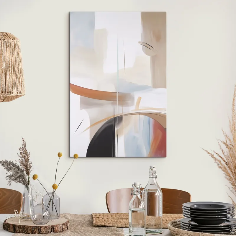 Premium Pictură pe pânză Compoziție abstractă Nr s45918