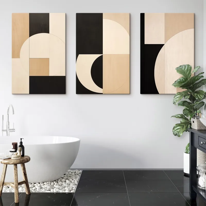 Pictură pe pânză Geometrie abstractă Nr m00761 Doar azi