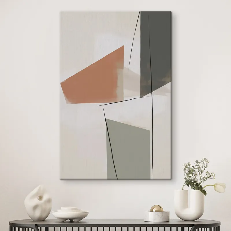 Reduceri Pictură pe pânză Abstracție geometrică Nr s45975