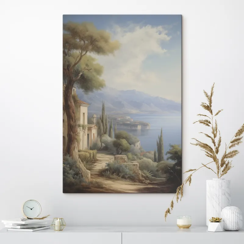 Pictură pe pânză Peisaj Nr s45980 Reducere specială
