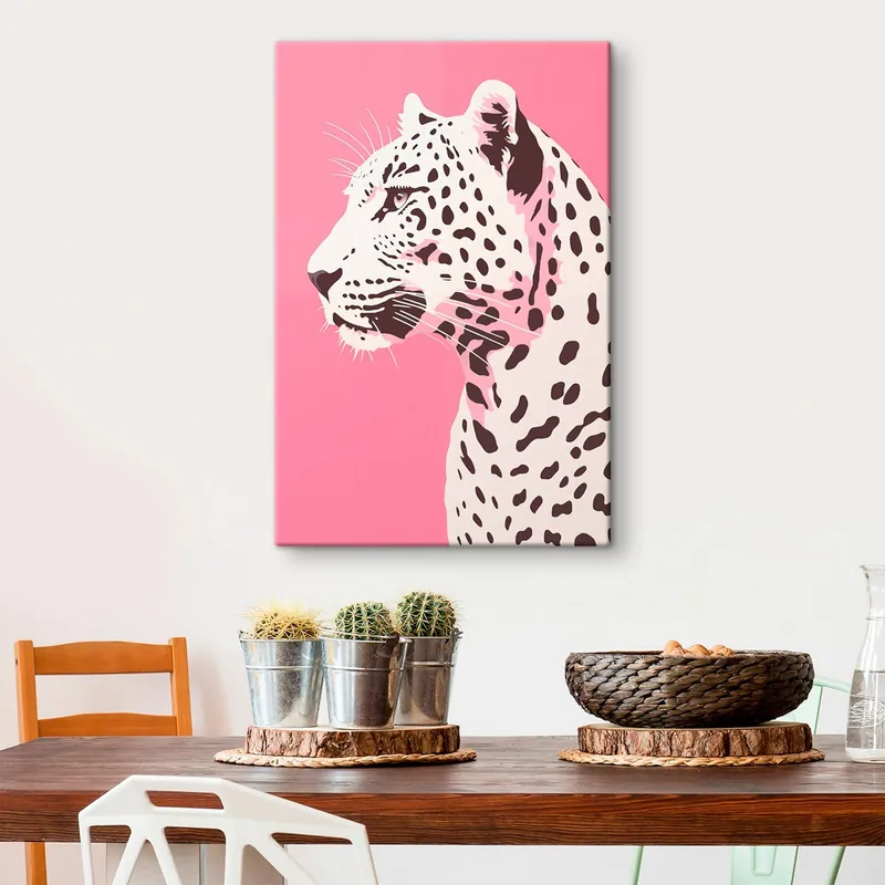Pictură pe pânză Leopard Nr s45962 Reducere