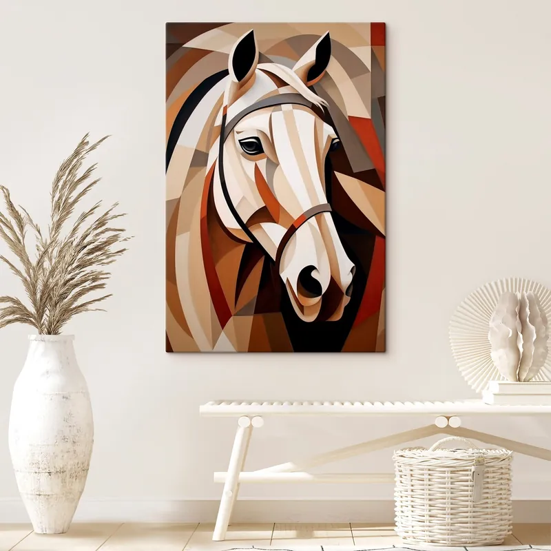 Pictură pe pânză Cal cubist Nr s45968 Promoție