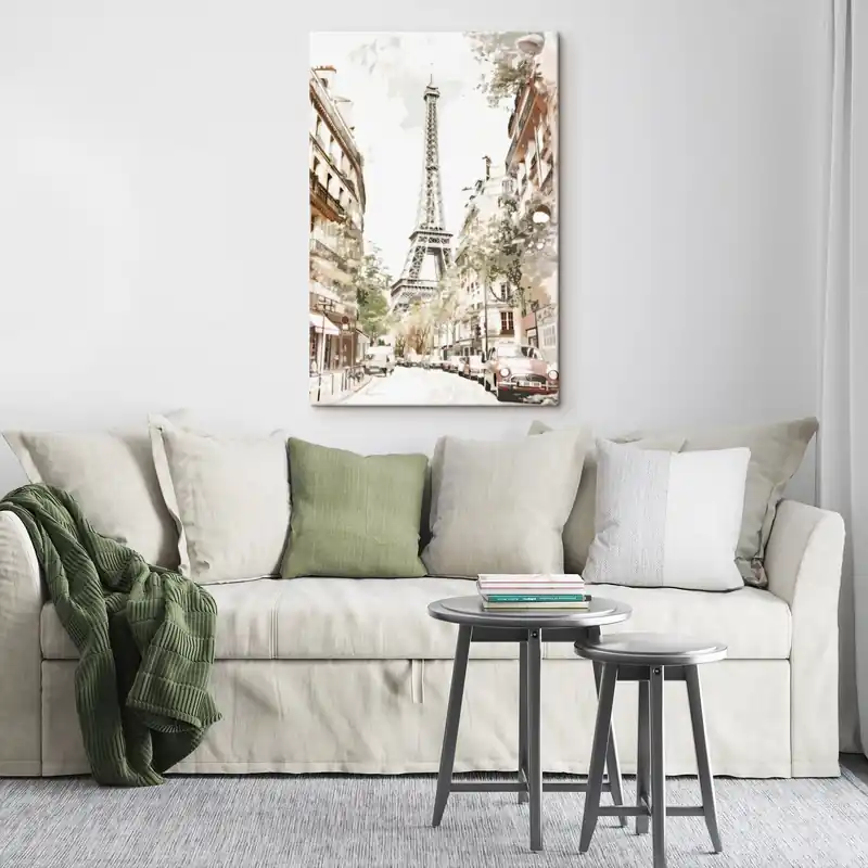 Pictură pe pânză Imaginea Parisului, imitație de pictură Nr s45668 Reduceri