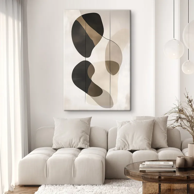 Pictură pe pânză Forme abstracte plutitoare Nr s45991 Vezi acum