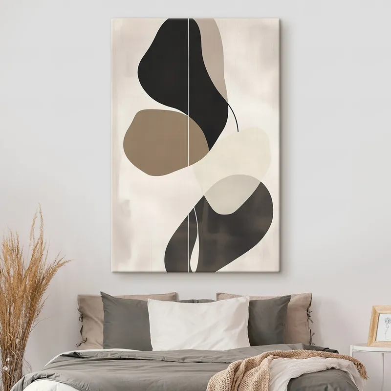 Pictură pe pânză Forme abstracte plutitoare Nr s45995 Promoție