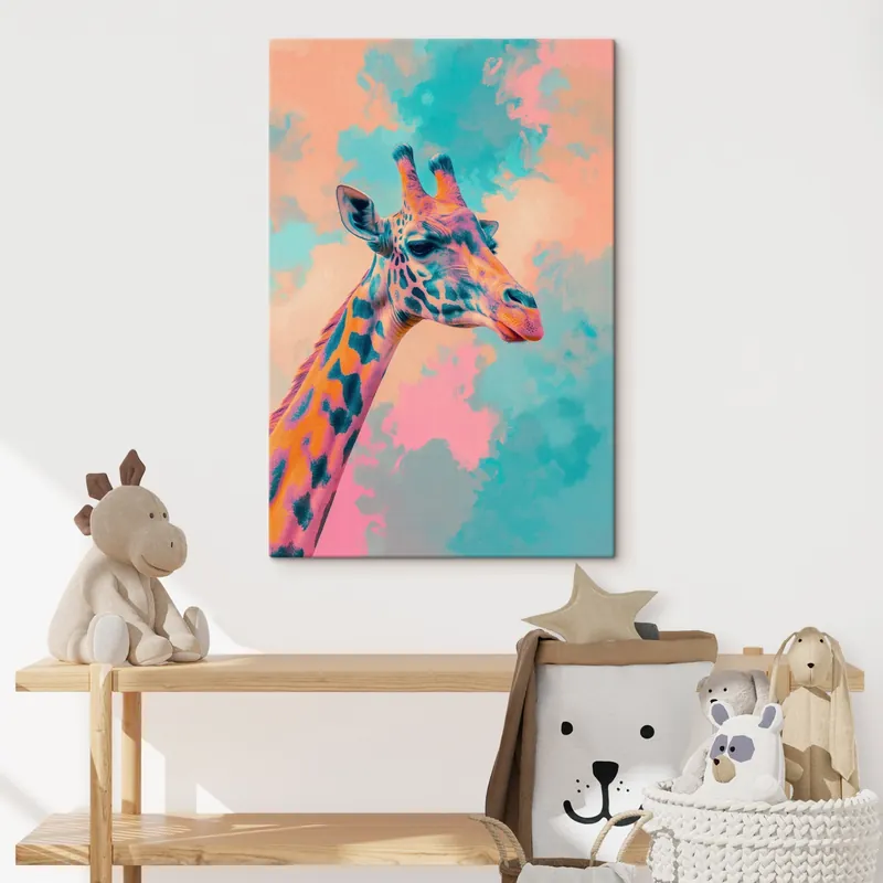 Ofertă specială Pictură pe pânză Girafă Nr s46037