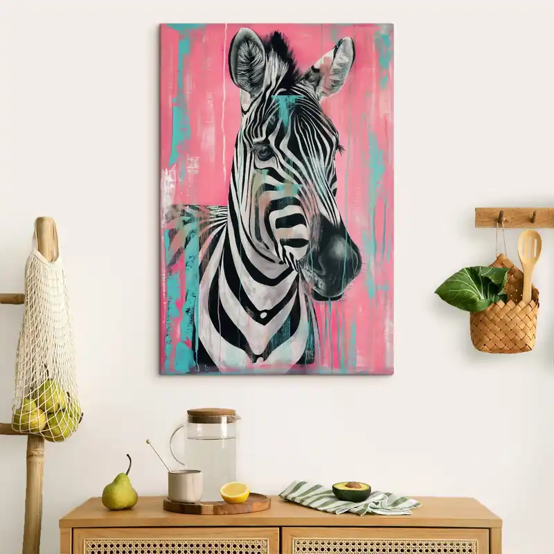 Ofertă de sezon Pictură pe pânză Zebra Nr s46038