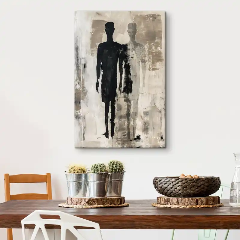 Reducere de preț Pictură pe pânză Figură abstractă Nr s46049