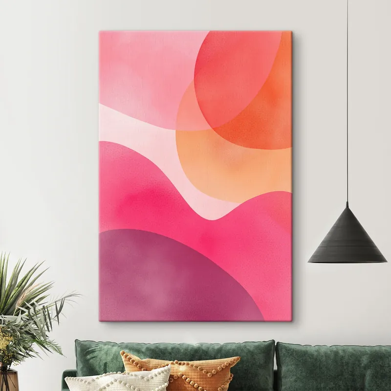 Reducere Pictură pe pânză Valuri abstracte Nr s46052