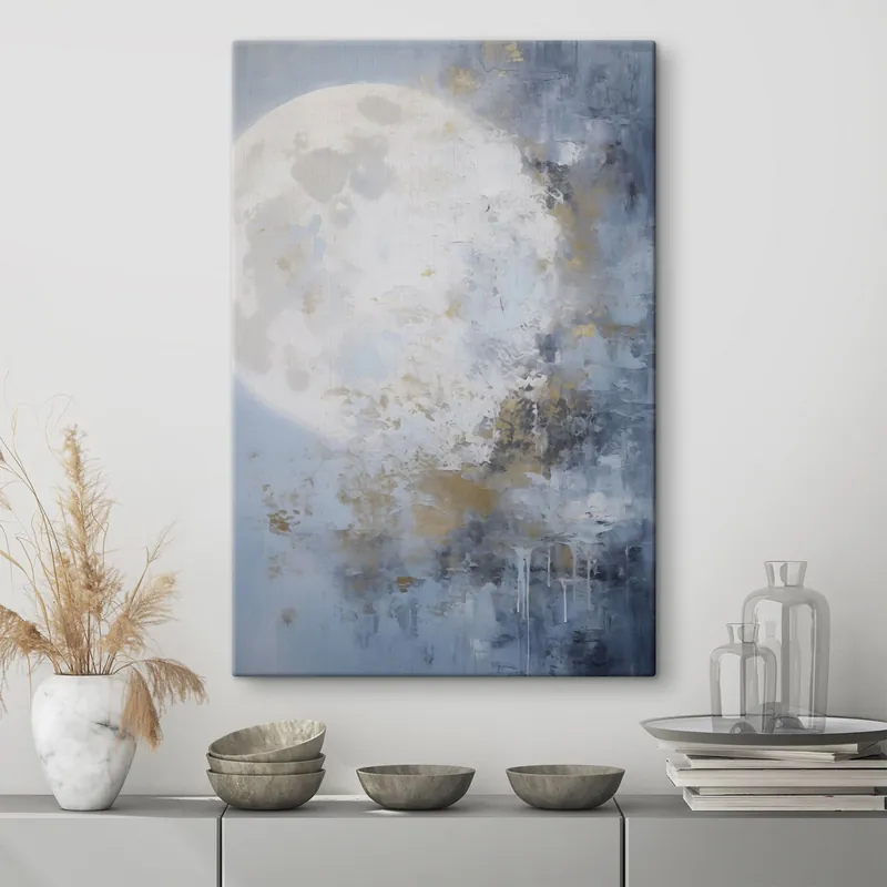Doar azi Pictură pe pânză Abstracție lunară Nr s46125