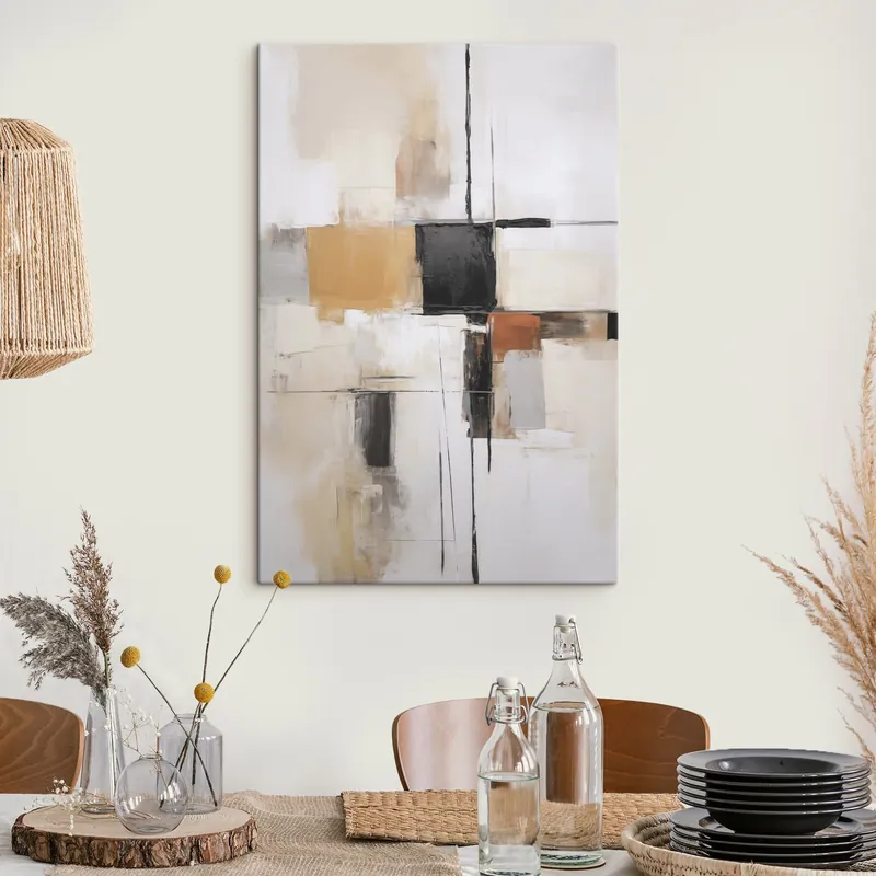 Pictură pe pânză Abstracție modernă Nr s46126 Expediere rapidă