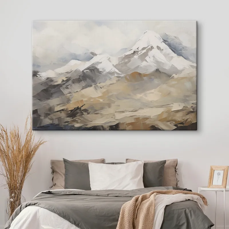 Retur gratuit Pictură pe pânză Pictură imitație de munte Nr s46193