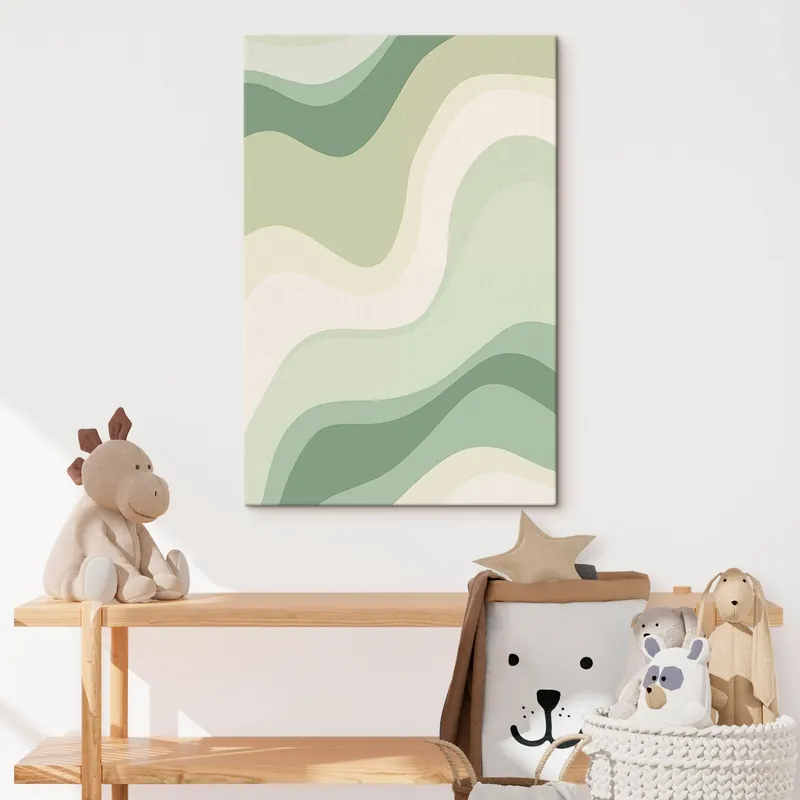 Preferatul clienților Pictură pe pânză Valuri abstracte Nr s46214