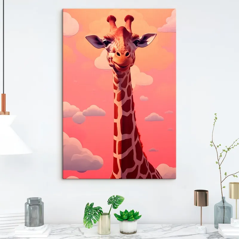 Pictură pe pânză Girafă Nr s46221 Bestseller