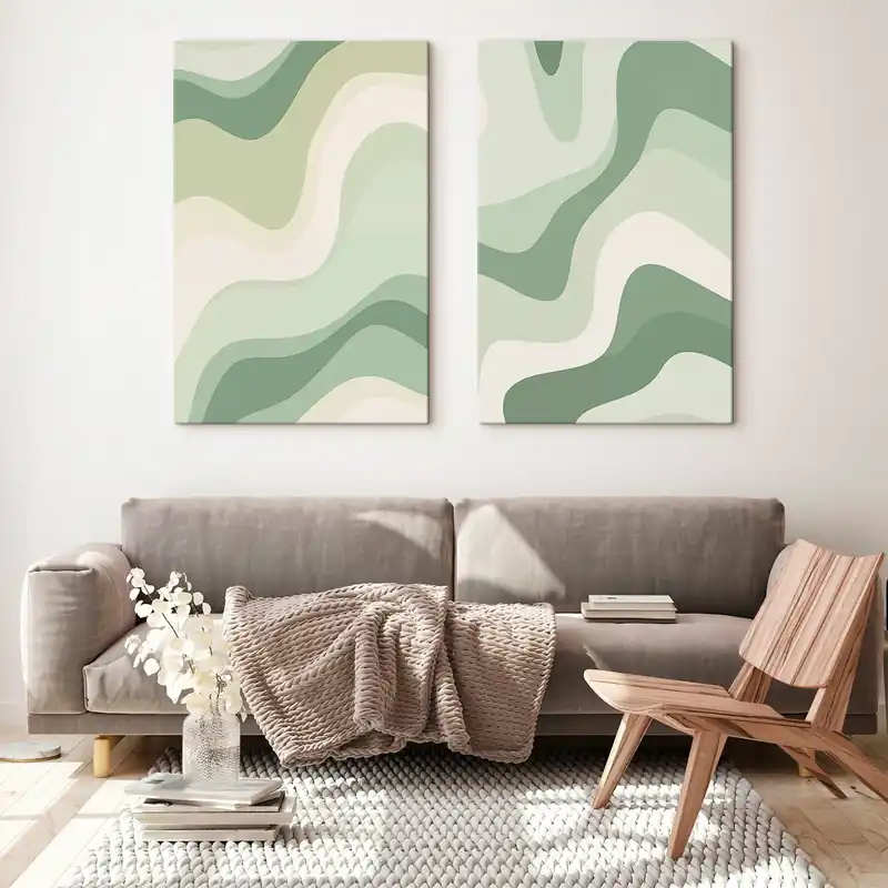 Ofertă specială Pictură pe pânză Valuri abstracte Nr m00842