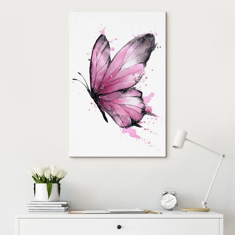 Pictură pe pânză Fluture Nr s46075 Cel mai vândut