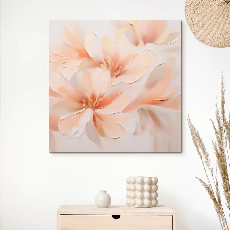 Pictură pe pânză Flori abstracte Nr s46130 Nu rata