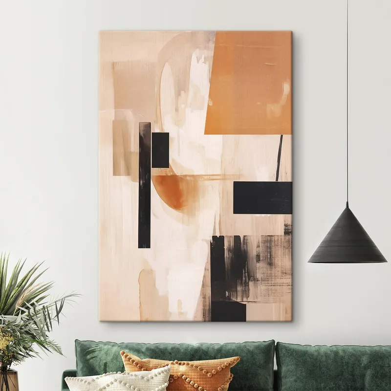 Preț mic Pictură pe pânză Abstracție Nr s46138
