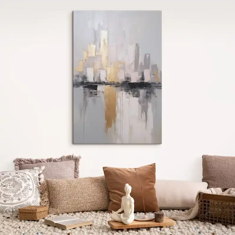 Ieftin Pictură pe pânză Abstracție Nr s46297