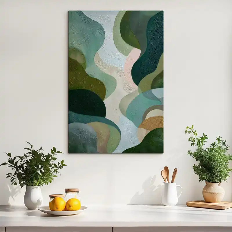 Pictură pe pânză Linii abstracte Nr s46372 Reduceri