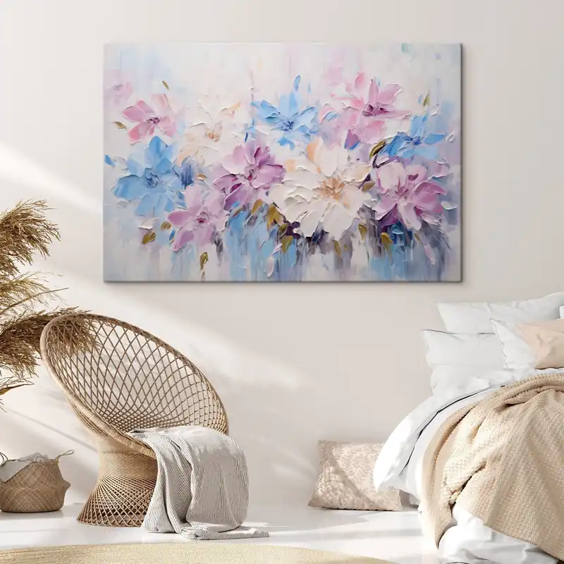 Pictură pe pânză Buchet de flori Nr s46373 Lichidare de stoc