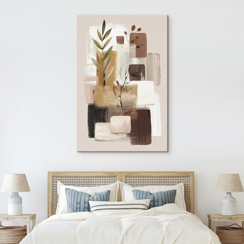 Cumpără acum Pictură pe pânză Abstracție frunză Nr s46394