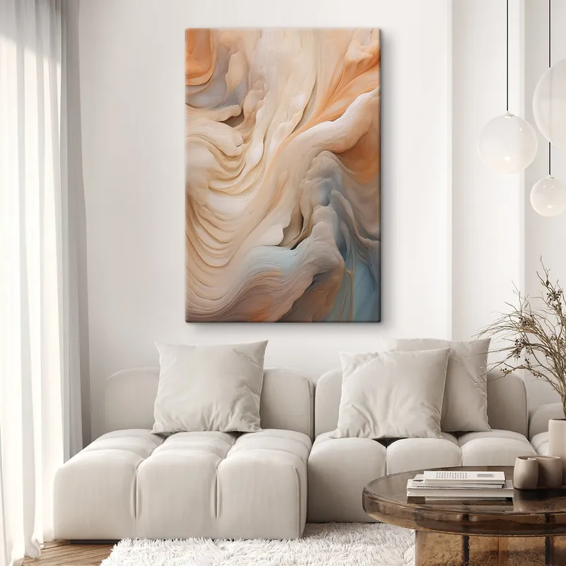 Pictură pe pânză Abstracție organică Nr s46450 Ofertă limitată