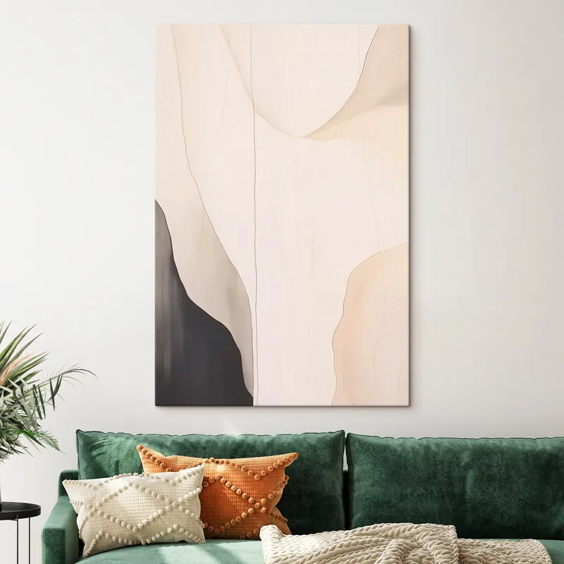 Pictură pe pânză Abstracție contur Nr s46471 Livrare rapidă