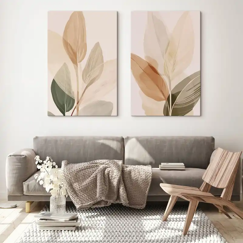 Bestseller Pictură pe pânză Frunze Nr m00945