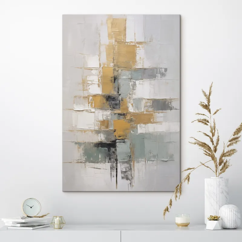 Pictură pe pânză Compoziție abstractă Nr s46569 Livrare expres