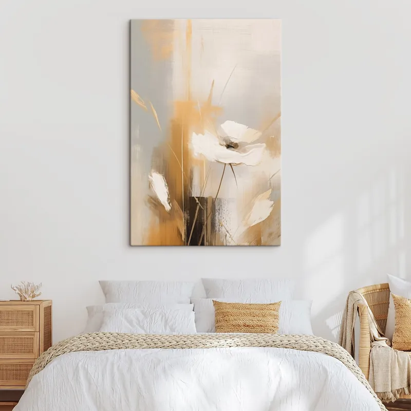 Super ofertă Pictură pe pânză Floră sălbatică abstractă Nr s46453