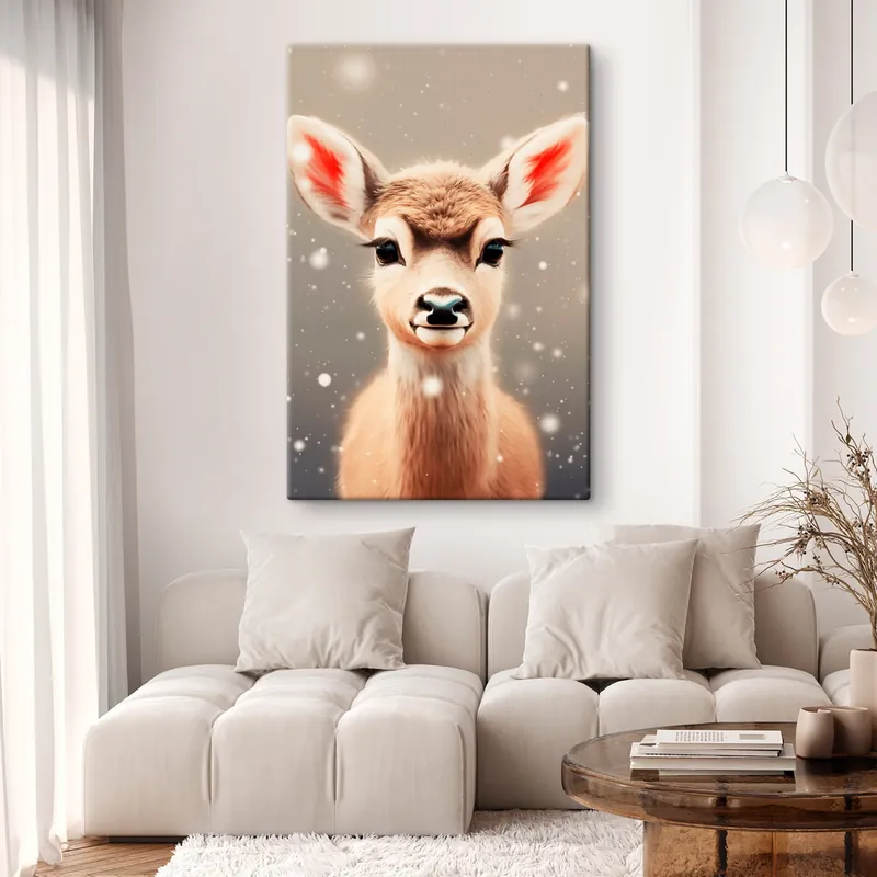 Pictură pe pânză Căprioară Nr s46633 Discount