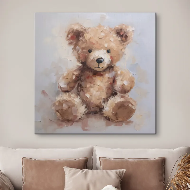 Ofertă specială Pictură pe pânză Jucărie urs, pictură imitație Nr s46747