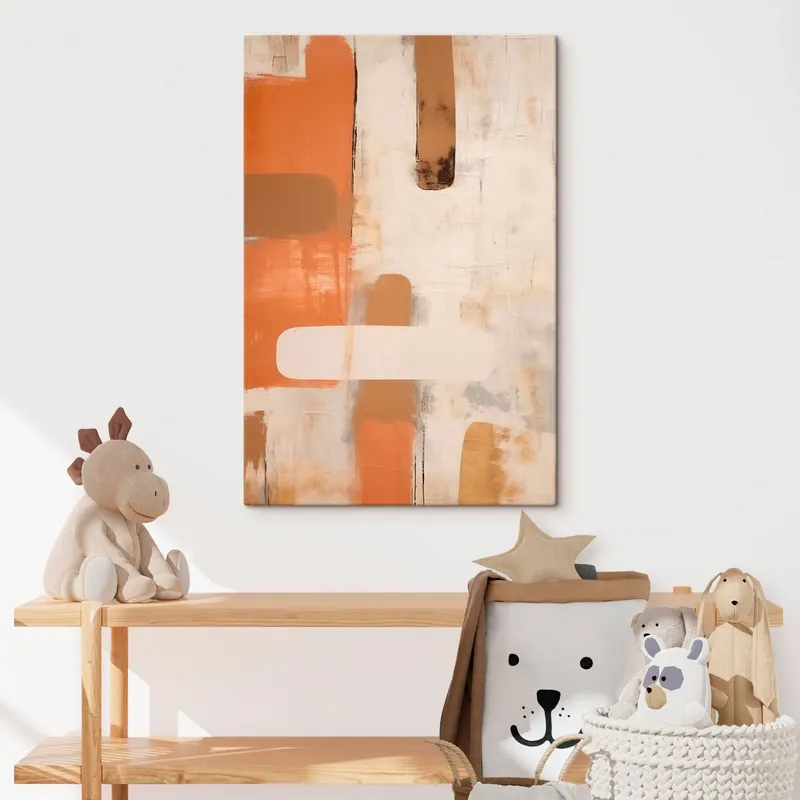 Reducere de preț Pictură pe pânză Compoziție abstractă Nr s46726