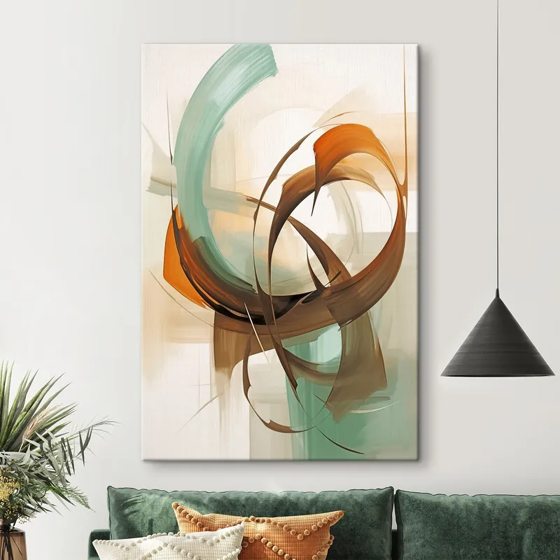 Pictură pe pânză Abstracție Nr s46787 Reducere specială