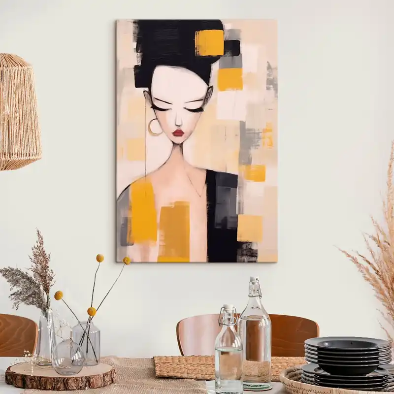 Retur gratuit Pictură pe pânză Portret cubist Nr s46806