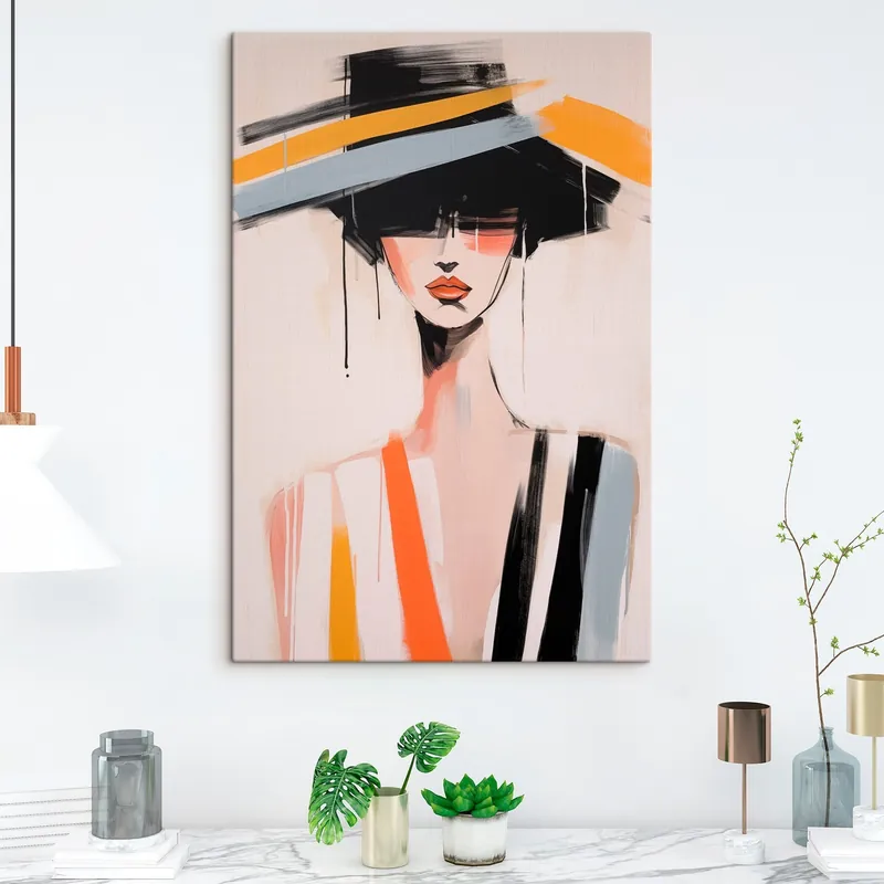 Plată sigură Pictură pe pânză Portret cubist Nr s46809