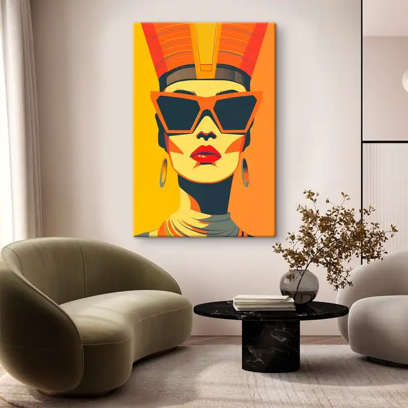 Pictură pe pânză Portret pop art Nr s46819 Cumpărături sigure