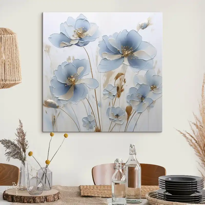 Pictură pe pânză Imitație delicată de flori pictate Nr s46824 Ofertă