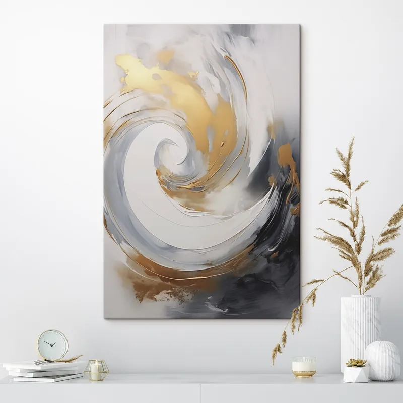Vezi acum Pictură pe pânză Vârtej abstract Nr s46830