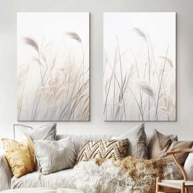 Cel mai vândut Pictură pe pânză Plante delicate pe un fundal deschis Nr m01065